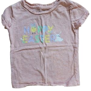 Pink Easter Tshirt Toddler 2T